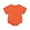 Orange, variant on LWFFDAW Unisex Baby Boy Girl Clothes Infant Summer Bubble Rompers Toddler Plain Short Sleeve Crew Neck Jumpsuits Comfy One Piece Jumpsuits