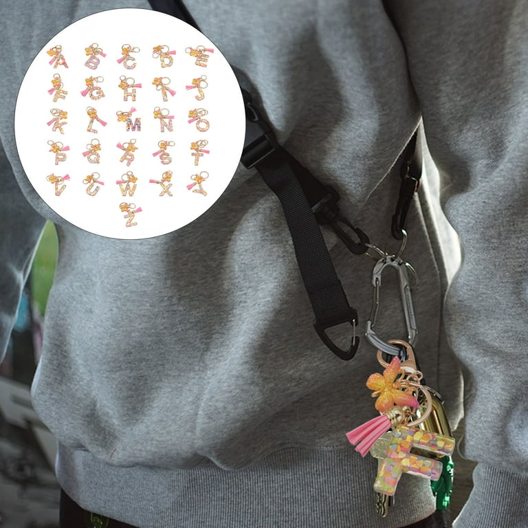 Metal Buckle Tassel Pendant Keychain Tassels Pendant Shoulder Bag Tassel  Purse Hardware Accessories Fashion Handbag Decoration