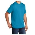 thumbnail image 4 of Yellow Rooster Mens Core Cotton Male T-Shirts Neon Blue 2XL, 4 of 5