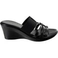 thumbnail image 3 of Tuscany by Easy Street Rosmunda Wedge Sandals (Women), 3 of 7