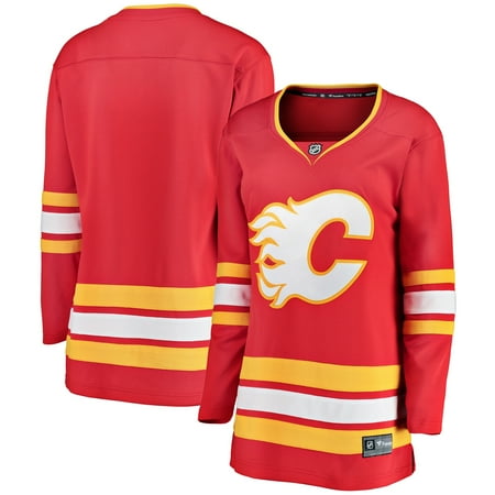 Women s Fanatics Red Calgary Flames Home Breakaway Jersey