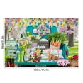 thumbnail image 3 of QTOCIO Spring Wreath Fence Easter Photo Material Photography Background Cloth, 3 of 4