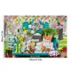 thumbnail image 3 of Fiudx Telón de Fondo de Pascua, Diseño Festivo Colorido, Material de Poliéster Duradero, Tamaño Amplio de 120 X 80 Cm, Ideal para Fotografía y Fiestas, Celebraciones Navideñas, Fácil de Limpiar y Gua, 3 of 6