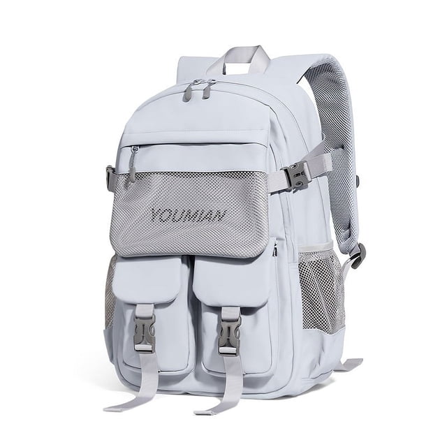 1pc Large Travel Backpack - Perfect for School, Gym, and Daily Use - College Students Book Bag for Men