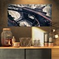 thumbnail image 1 of Paris Paris Tour Eiffel Style Dramatique Grunge - Impression sur Toile Paysage Urbain, 1 of 3