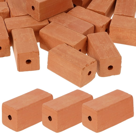 30pcs Mini Bricks Miniature Bricks Landscaping Accessories DIY Mini Bricks for Sand Box