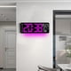 thumbnail image 2 of Reloj de pared para sala de estar de 17,3 pulgadas con reloj electrónico LED multifuncional, reloj despertador de gran tamaño, reloj de temperatura y humedad, reloj despertador, 2 of 6
