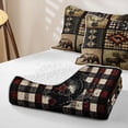 thumbnail image 4 of Homewish Rustic Lodge Cabin Twin Quilt Set,Hunting Mallard Duck Deer Bear Twin Coverlet Set,2pcs, 4 of 7