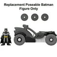 thumbnail image 5 of Replacement Part for Imaginext Batman Rally Car Playset - GKJ25 ~ Poseable Batman Figure ~ Wearing Gray and Black Suit with Cape, 5 of 7