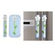 thumbnail image 4 of 2x Floral hogar cocina electrodoméstico refrigerador cubierta Azul Sunnimix cubierta de la manija del refrigerador, 4 of 8