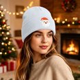 thumbnail image 3 of Wioihee Embroidered Knit Cuffed Beanie for Men Women Tactical Winter Warm Hat, 3 of 6
