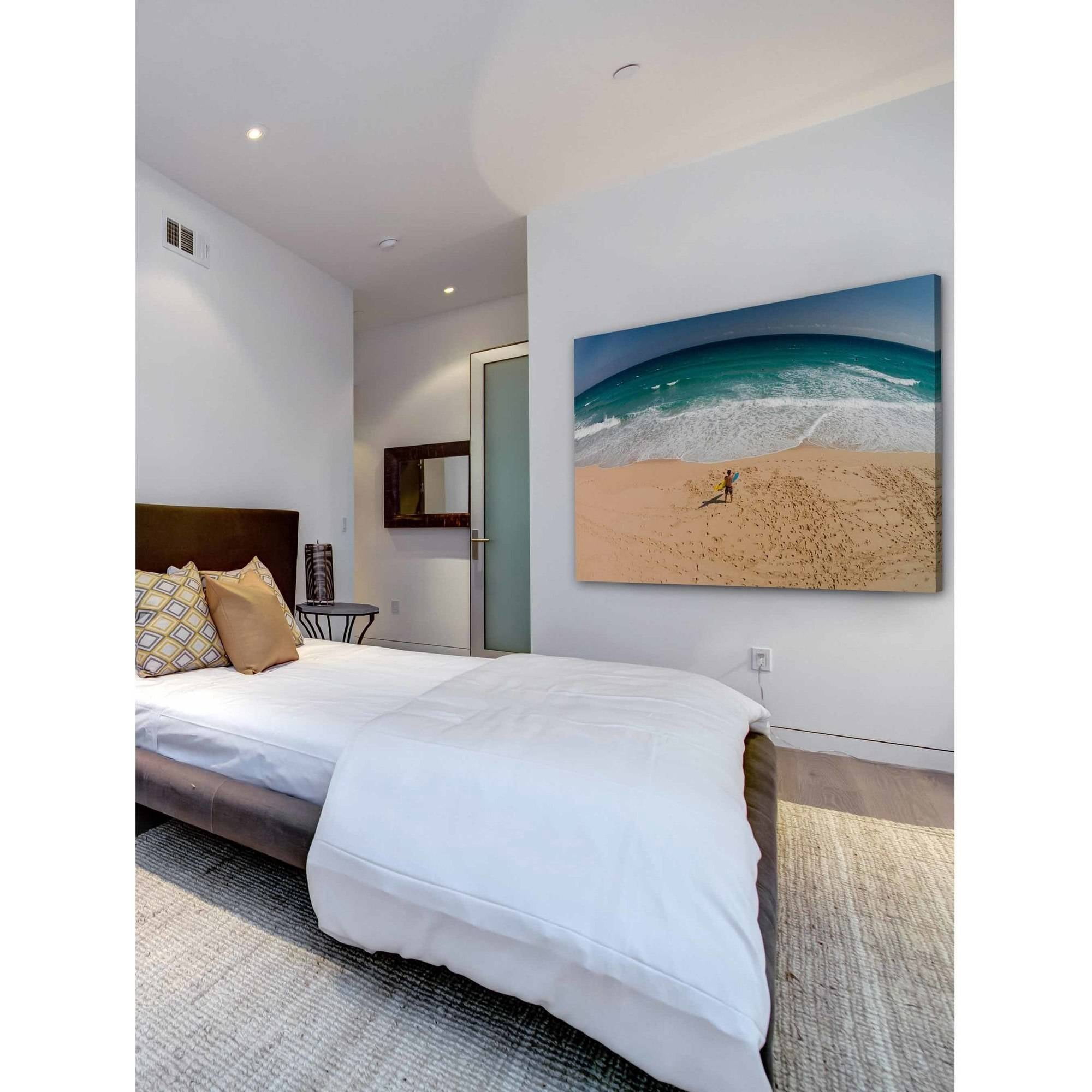 "Footprints" Painting Print on Wrapped Canvas