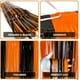 thumbnail image 5 of Cortinas De Lámina Naranja Y Negra 6,6 X 3,3 Pies | Flecos De Halloween Para Decoraciones De Halloween | Banderines Naranjas Y Negros Para Puertas Cortina De Flecos De Lámina Naranja Para Decorac, 5 of 7