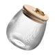 thumbnail image 2 of Cereal Storage Jar 1Pc Sealed Glass Container For Kitchen Use Transparent Round Belly Moisture-proof Design, 2 of 4