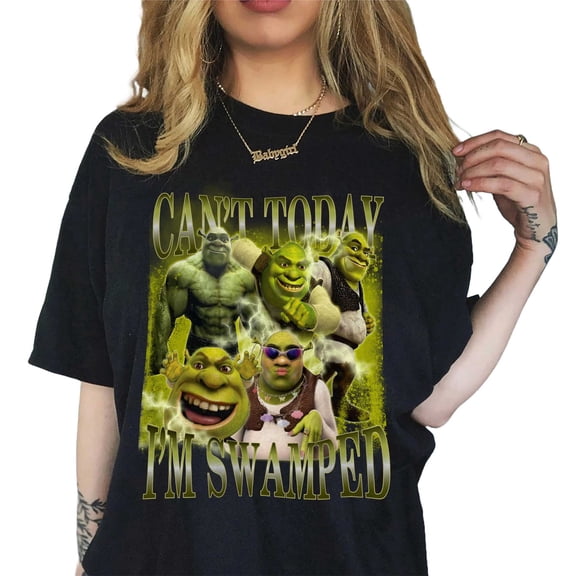 Cant Today Im Swamped Trending T-Shirt BLACK Unisex S-5XL Hot Trending Shirt, Vintage Birthday Gift