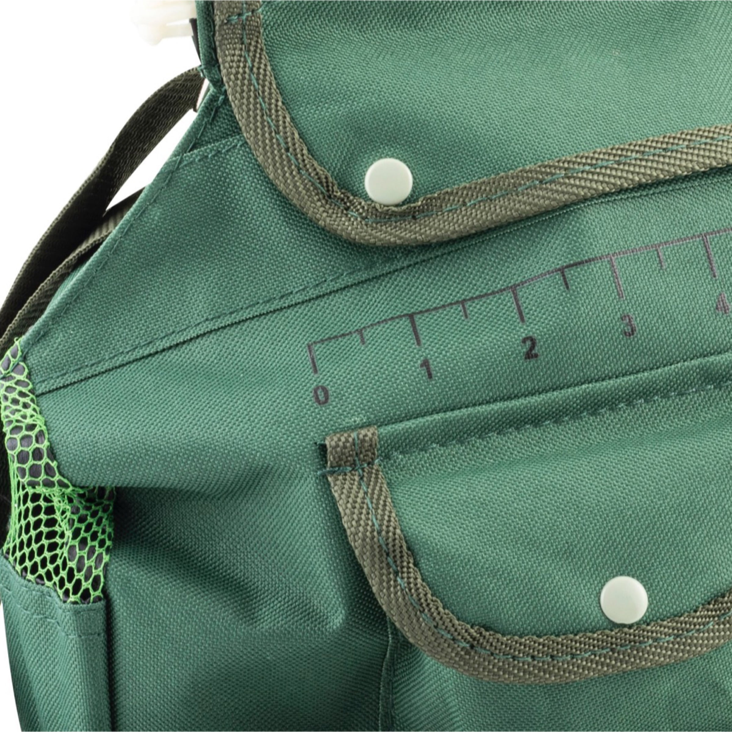 Danielson Green Canvas Fishing Creel Tackle Bag Adjustable Strap