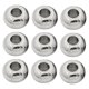 thumbnail image 5 of unbranded 100Ud Lisas De Acero Inoxidable Plata Para Pulseras Y Collares, 5 of 8