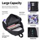 thumbnail image 4 of Disketp Butterflies Mochila Estampada de Gran Capacidad con Lonchera y Estuche, Set de 3 Piezas para Estudiantes, 4 of 7