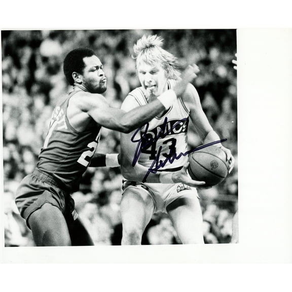 Jack Sikma Autographed 8x10 Photo Seattle Supersonics MCS Holo #70234