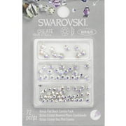 Swarovski Xirus Flatback Crystals Combo, 72 Piece