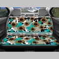 thumbnail image 6 of Pzuqiu Sunflower Cow Print Seat Protectors Breathable, for Car Seats SUV Seats Sedan Seats Suitable for Cars Trucks, 6 of 10