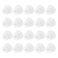 thumbnail image 1 of Uxcell 20 piezas de tapones de silicona 0.55" para saleros, tapón de sellado hueco blanco, 1 of 5