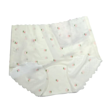 Kmdttou Panties for Women Pack Cotton Sexy Lace High Cut Panties Comfort Bikini Panty Stretch Underpants Breathable Ladies Briefs (Available in Plus Size) Beige-M