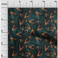 thumbnail image 2 of oneOone Cotton Silk Navy Gray Fabric Geometric Sewing Fabric By The Yard Printed Diy Clothing Sewing Supplies 42 Inch Wide, 2 of 5