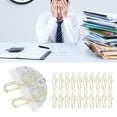 thumbnail image 3 of Musical Paperclips,Paper Clips Music Clefs,Tape, Adhesives  Fasteners,20Pcs Musical Note Paperclip Music Binder Shape Creativity Modeling Metal Craft Suppliesgold, 3 of 8