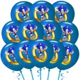 thumbnail image 5 of Set de suministros para fiesta de Sonic the Hedgehog, globos de látex, decoraciones de cumpleaños para niños, globos de Sonic, regalos de decoración para baby shower, 5 of 5