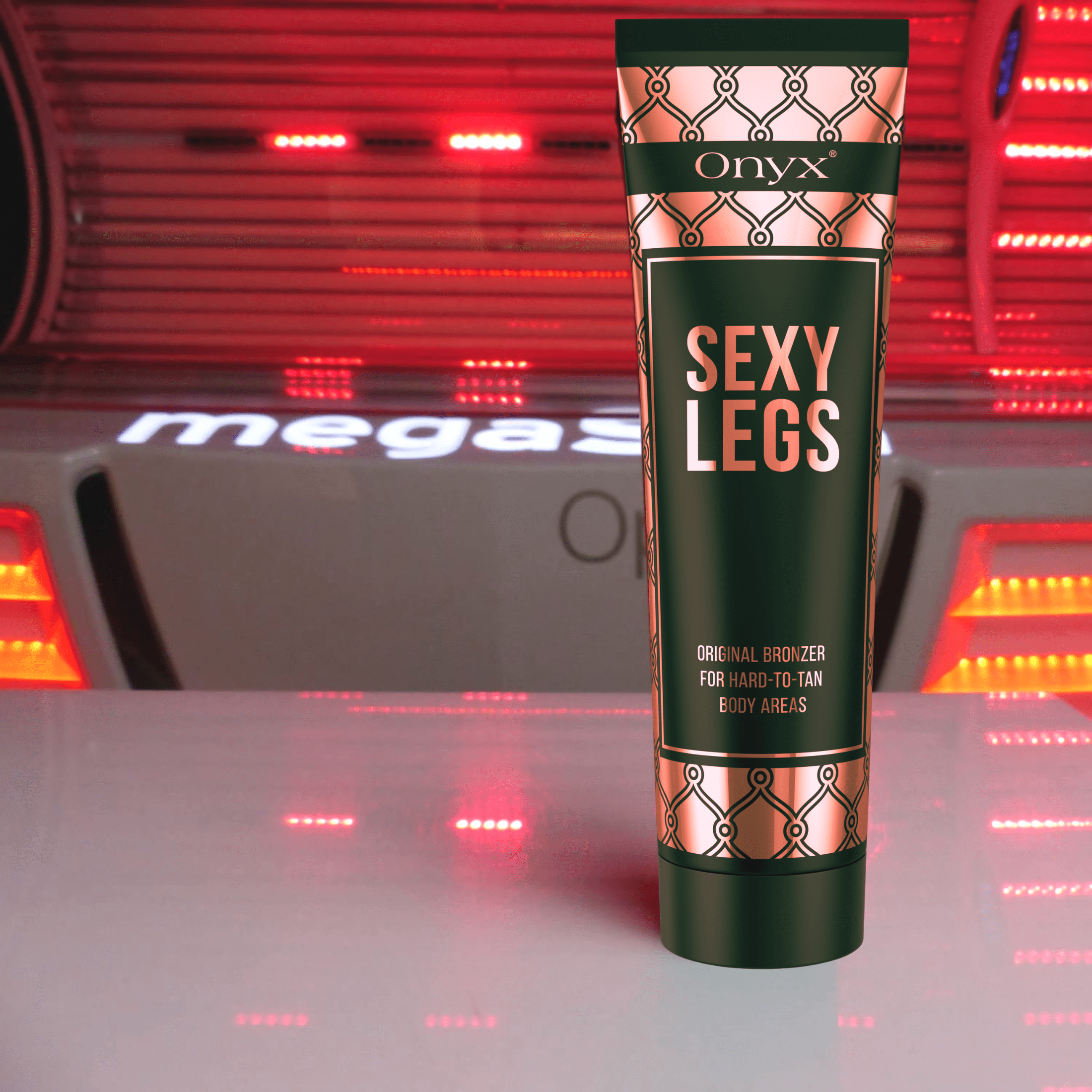 Onyx Sexy Legs Bronzer Tanning Lotion for Hard-to-Tan Areas, 5.07 fl oz
