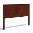 thumbnail image 3 of Farmhouse Style Wood Panel Headboard in Cherry - Queen Size, 3 of 10