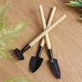 thumbnail image 3 of 3Pcs Gardening Tools Set Shovel Small Garden Rake and Hand Trowel Mini Indoor Garden Tools, 3 of 10