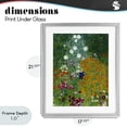 thumbnail image 4 of Stupell Industries French Country Farm Garden Classic Klimt Gray Framed Print Under Glass, 17 x 21, by Vintage Hustle, 4 of 8