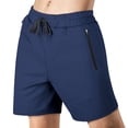 thumbnail image 2 of Pepypepy 100% Cotton Men’s Shorts with Zipper Pockets – Soft Lightweight Athletic, Size: S-XXL, 2 of 7