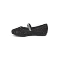 thumbnail image 4 of New Girl Little Angel Britt-957D Glitter Lace Rhinestone Mary Jane Ballet Flat, 4 of 5