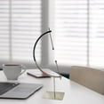 thumbnail image 2 of AMLESO Metal Globe Display Stand Rack Anti Rust Sphere Holder Caliper Stand for Jewelry L 150x80x310mm, 2 of 8
