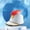 White, variant on Elastic stretch cap High Top Honor Guard Drum Cap, Premium Marching Band Hat, Functional Band Major Uniform Accessory for Adults, Cosplay and Official Ceremonies Green,One Size