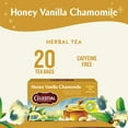 thumbnail image 2 of Celestial Seasonings Honey Vanilla Chamomile Caffeine-Free Herbal Tea Bags (20 Count), 2 of 14
