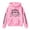 1#Pink, variant on Byoo Toddler Boys Sports Hoodie Football Print Hooded Sweatshirt Long Sleeve Pullover Top
