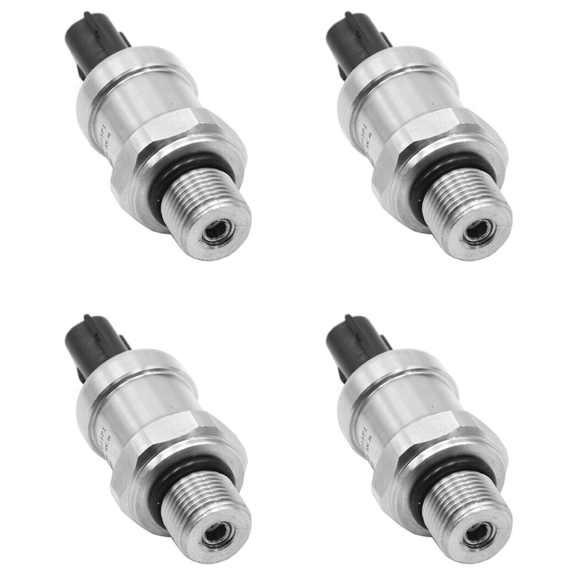 4X New Excavator High Pressure Sensor Switch for Kobelco SK210-8 SK350-8 50MPa Part Number:LS52S00015P1,4 x high pressure sensor switch,silver