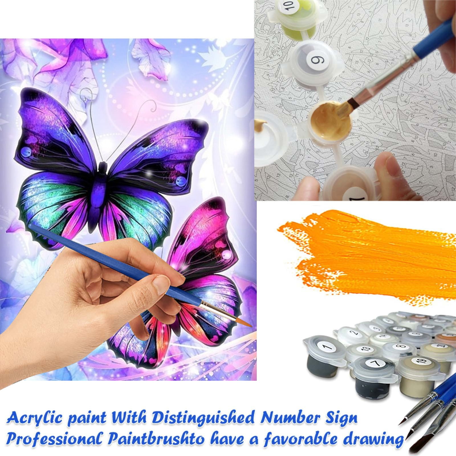 Dengmore Sales DIY Painting By Numbers Kit Coloring By Numbers Picture By  Numbers Home Decors 