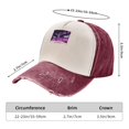 Vintage Washed Baseball Cap - 100% Cotton Adjustable Dad Hat For Men & Women, Distressed Style