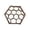 B, variante sur TIELUTT Ensemble de Table de Festival en Nid d'Abeilles en Bois, Pendentif Isolant, Napperons Rigides, Ensemble de Table à Manger Ronde en Verre pour 4, Napperons de Table, 4 Napperons pour Tables Rondes, Napperons de Table à Manger Lavables