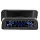 thumbnail image 2 of Sistema de monitoreo de presión de neumáticos con energía solar, pantalla LCD, TPMS para automóvil con sensor externo y reloj diseñado, 2 of 14