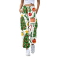 thumbnail image 2 of Christmas Sweatpants Womens Casual Baggy Lounge Pants, Funny Xmas Print Active Jogging Workout Trousers Casual Holiday Wear, 2 of 6