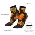 thumbnail image 6 of Sigee Orange Pumpkin for Crew Soft Moisture-wicking Socks ,Cushion Moisture Wicking Boot Socks for Men and Women, 6 of 7