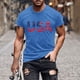 thumbnail image 1 of Tops para hombre, blusas y camisas de manga corta con cuello redondo para hombre, jersey informal de moda con estampado para hombre, camiseta de manga corta con cuello redondo, blusa de poliéster para, 1 of 5
