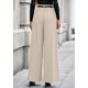 thumbnail image 5 of Pantalones Palazzo de Pierna Ancha PRETTYGARDEN para Mujer Color Albaricoque Talla XL, 5 of 8