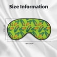 thumbnail image 5 of Fuzoiu Autumn Corn Print Sleep Masks,Eye Masks with Adjustable Strap for Sleeping,Night Eye Shade for Women Men,Eye Cover for Full Night's Sleep, Travel and Nap, 5 of 7